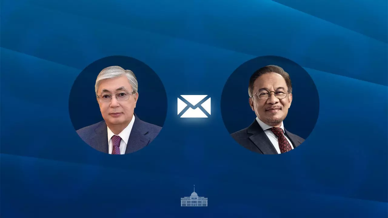 Президент направил поздравительную телеграмму Премьер-министру Малайзии