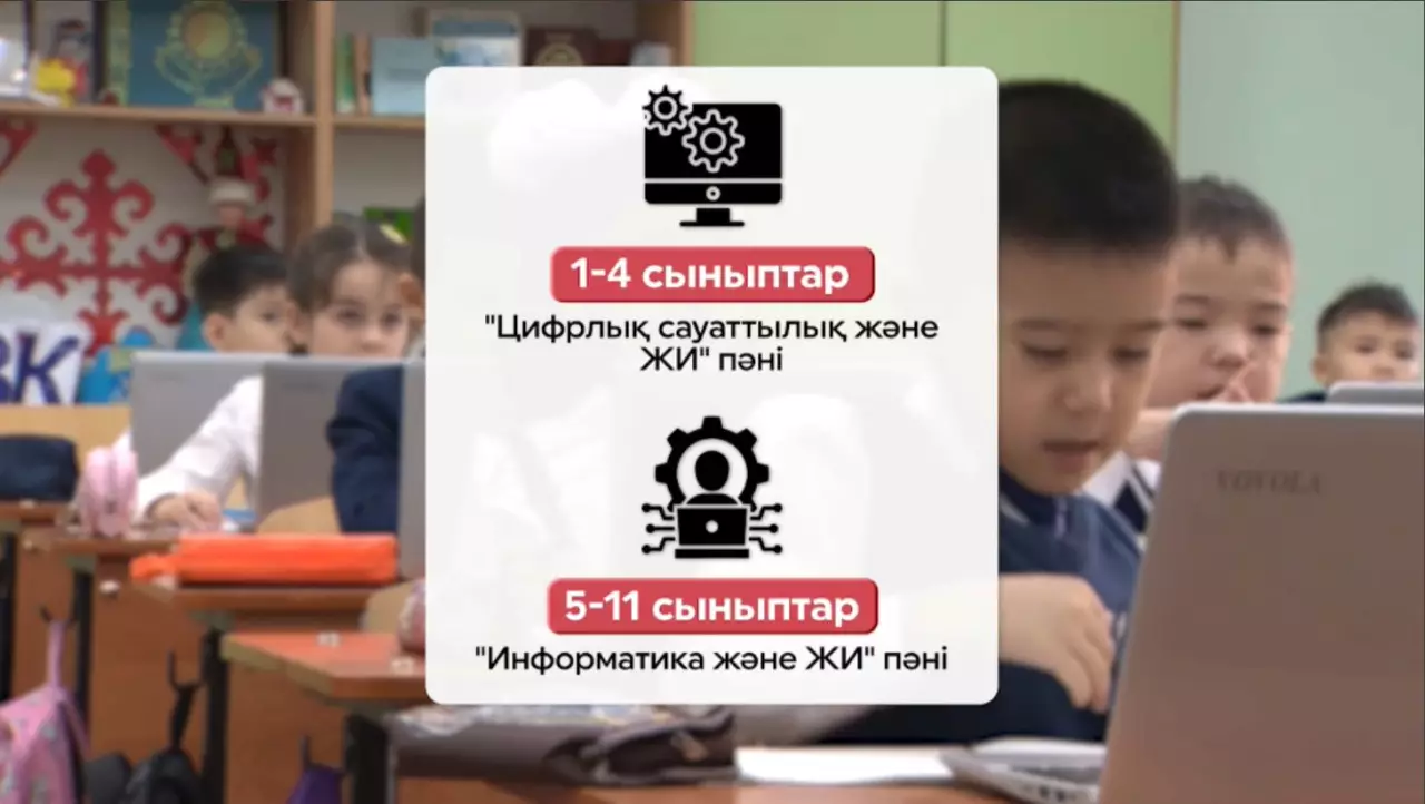 Мектепте жаңа пәндер оқытылады