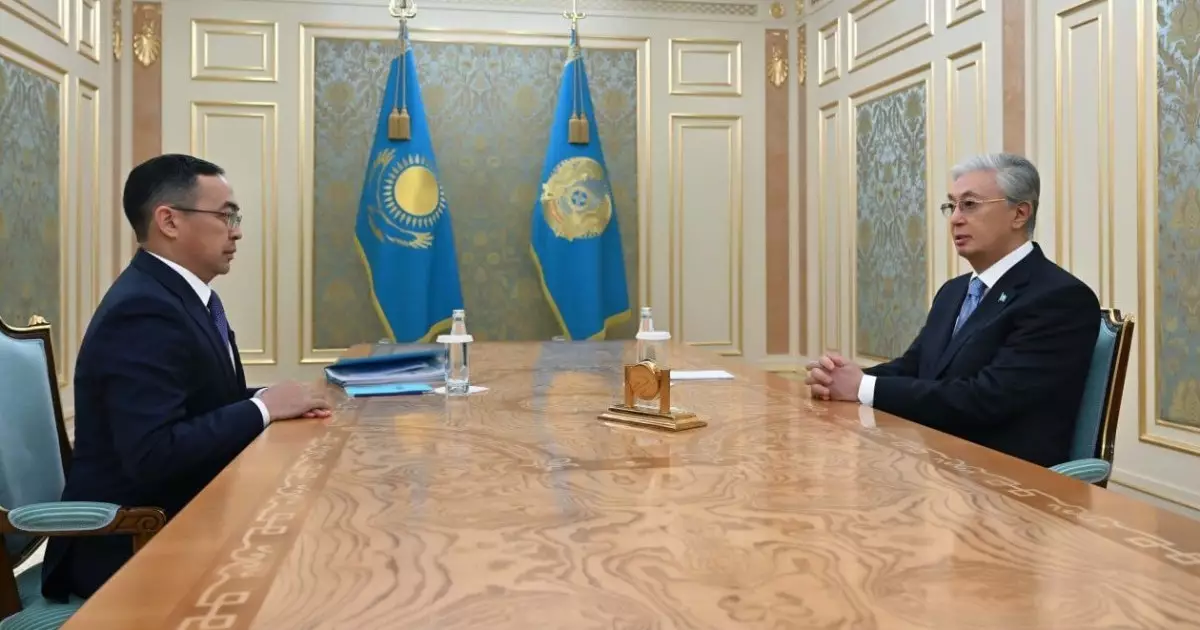  Тоқаев жаңа министрге нақты міндеттер жүктеді 