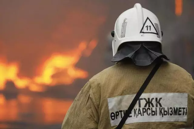 Астанада құрылысы әлі бітпеген тұрғын үйден өрт шықты
