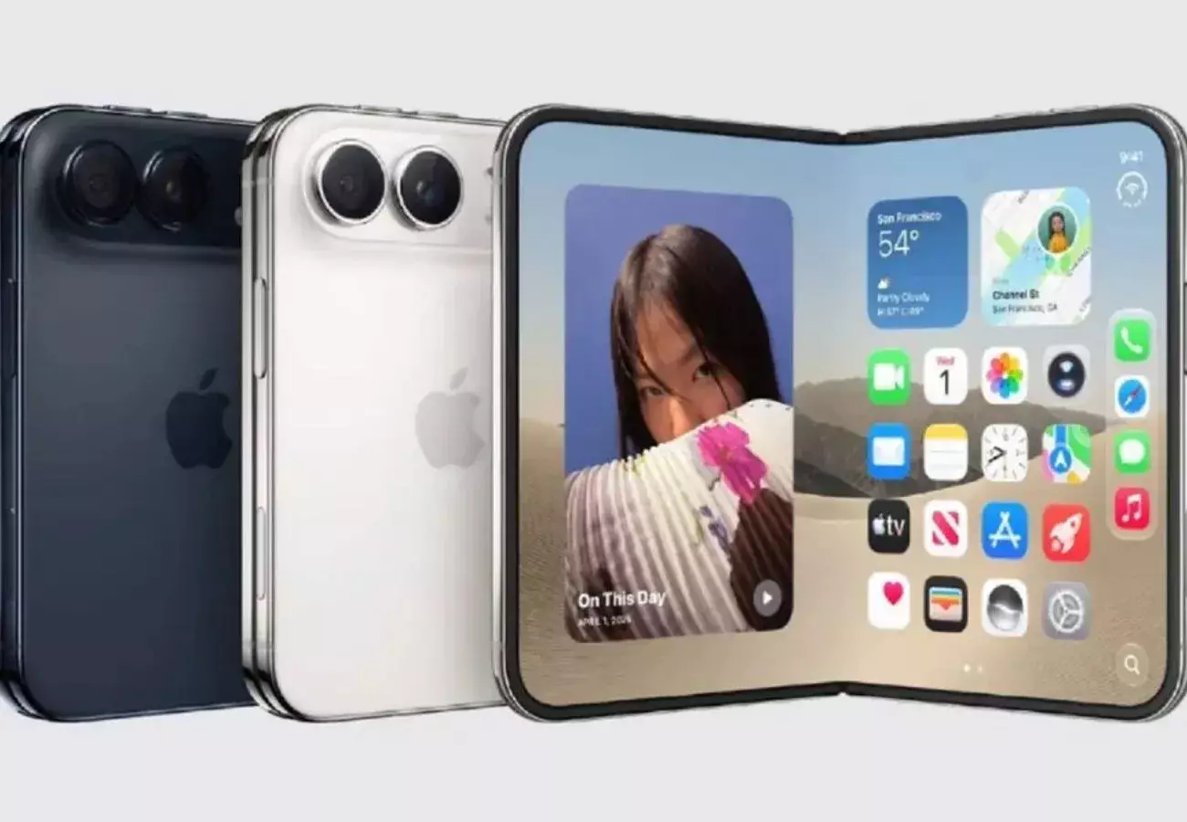 Apple тарихындағы алғашқы жиналмалы iPhone таныстырылды: iPhone Duo қандай болады?