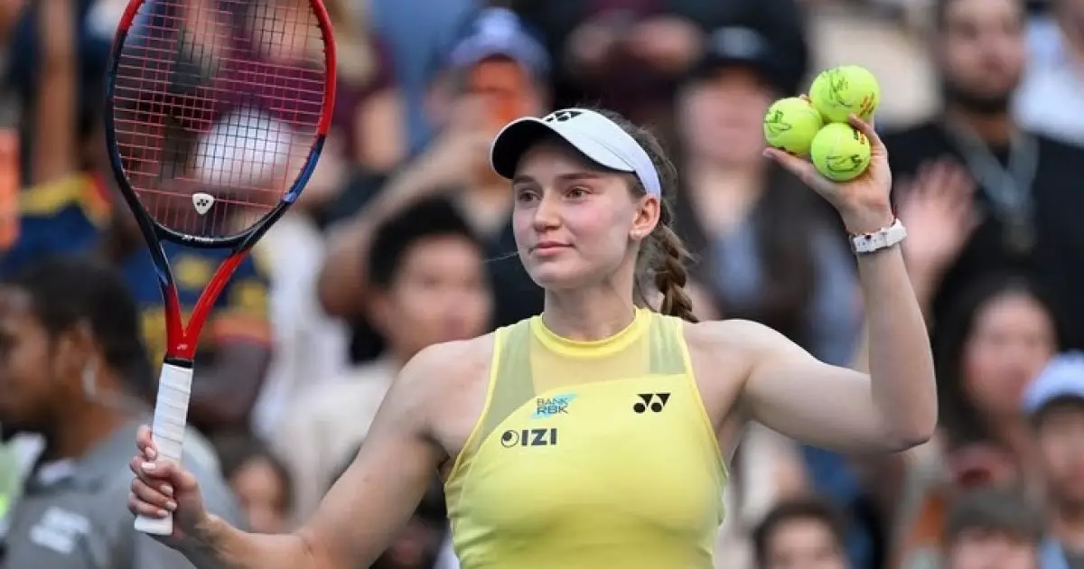  Елена Рыбакина әлемнің бірінші ракеткасы атанды 