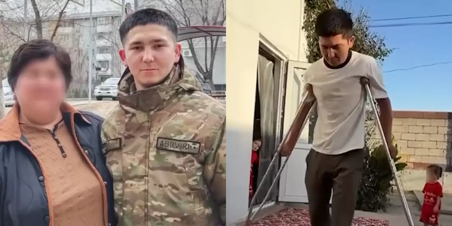 «Шыда, сен солдатсың»: Түркістандық жас сарбаз әскерден балдақпен оралды