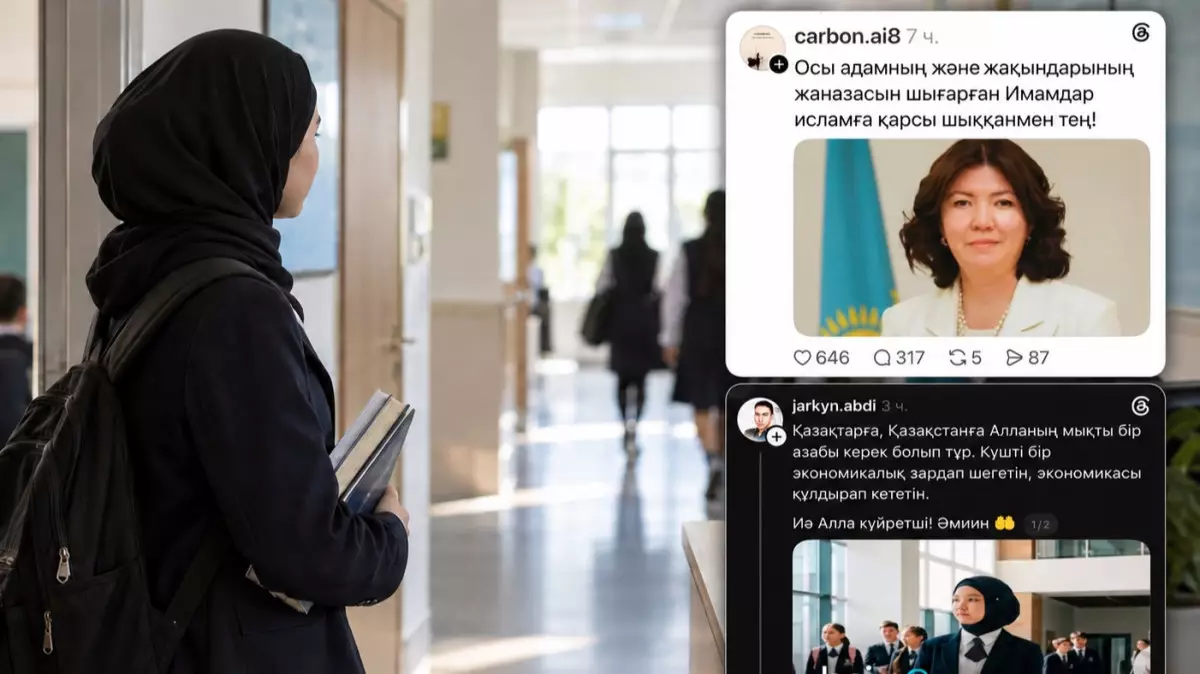  Хиджаб пен қарғыс: министрліктің мәлімдемесін қоғам қалай қабылдады 