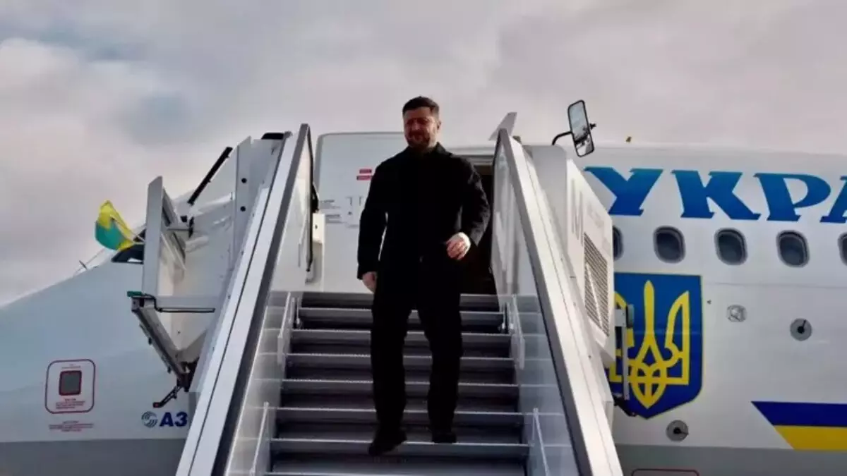 Самолет Зеленского «едва не столкнулся с дроном»: новые данные изменили всю картину - новости на Lada.kz 10.09.2026