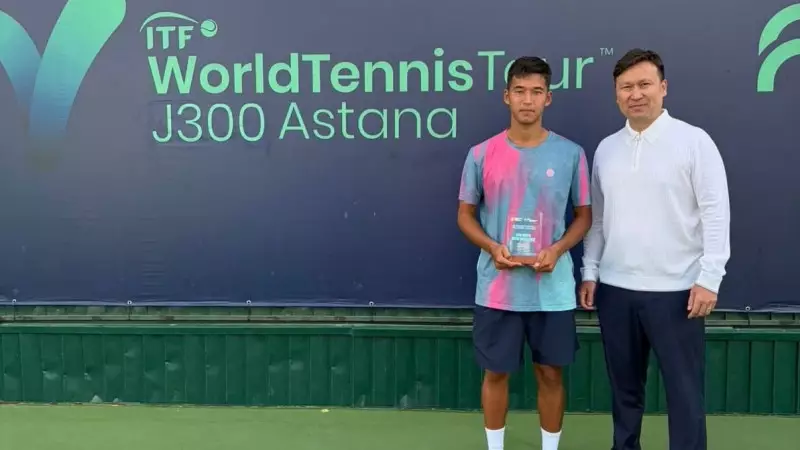 Ахмади Маханов Астанадағы J300 турнирінің чемпионы атанды