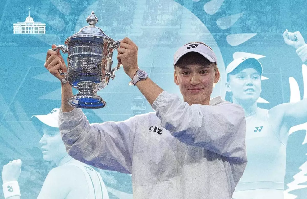 Президент Елена Рыбакинаны АҚШ Ашық чемпионатындағы жеңісімен құттықтады