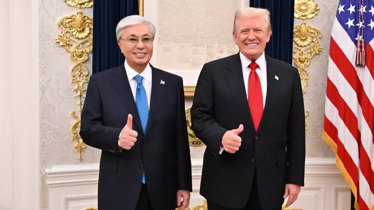 «Жоғары бағалаймын»: Трамп Тоқаевты Қазақстан Тәуелсіздігінің 35 жылдығымен құттықтады