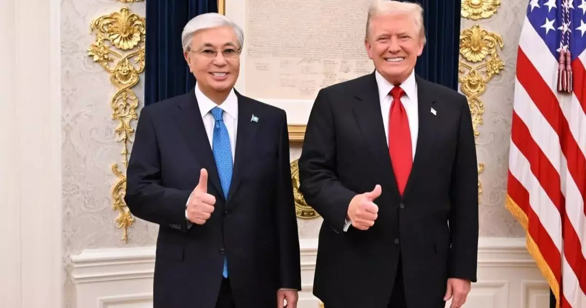  Трамп Тоқаевқа тәуелсіздіктің 35 жылдығы қарсаңында құттықтау хат жолдады 