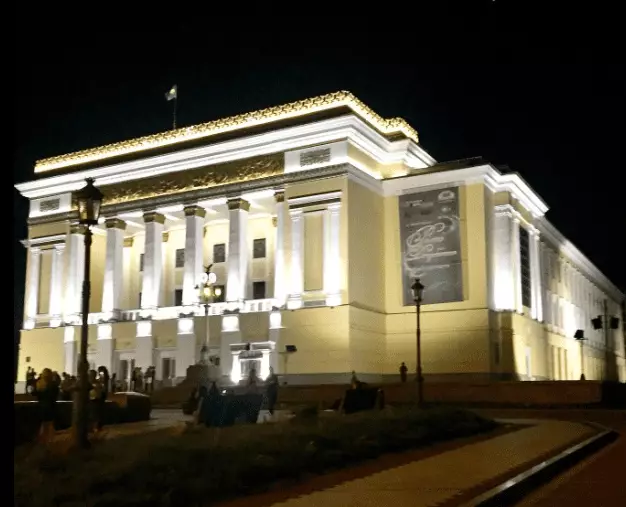 Обновленный музей открылся в театре имени Абая в Алматы