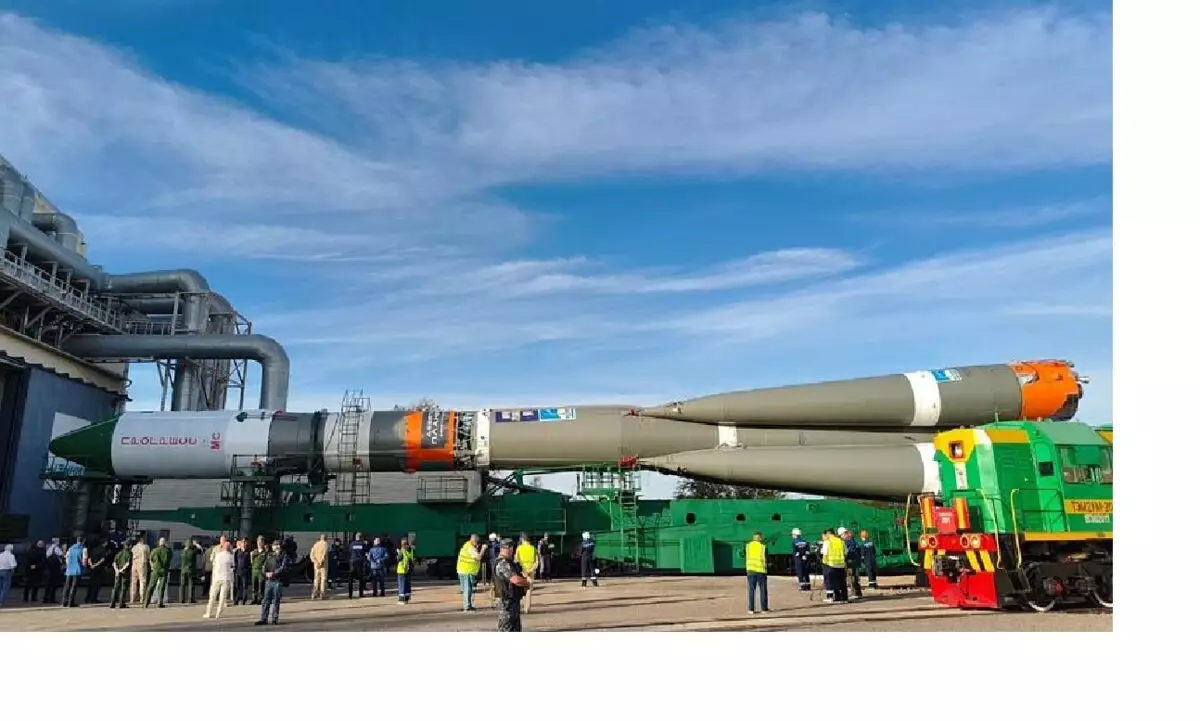 После неполадок снова на старте: на Байконуре готовят к запуску ракету «Союз» - новости на Lada.kz 13.09.2026