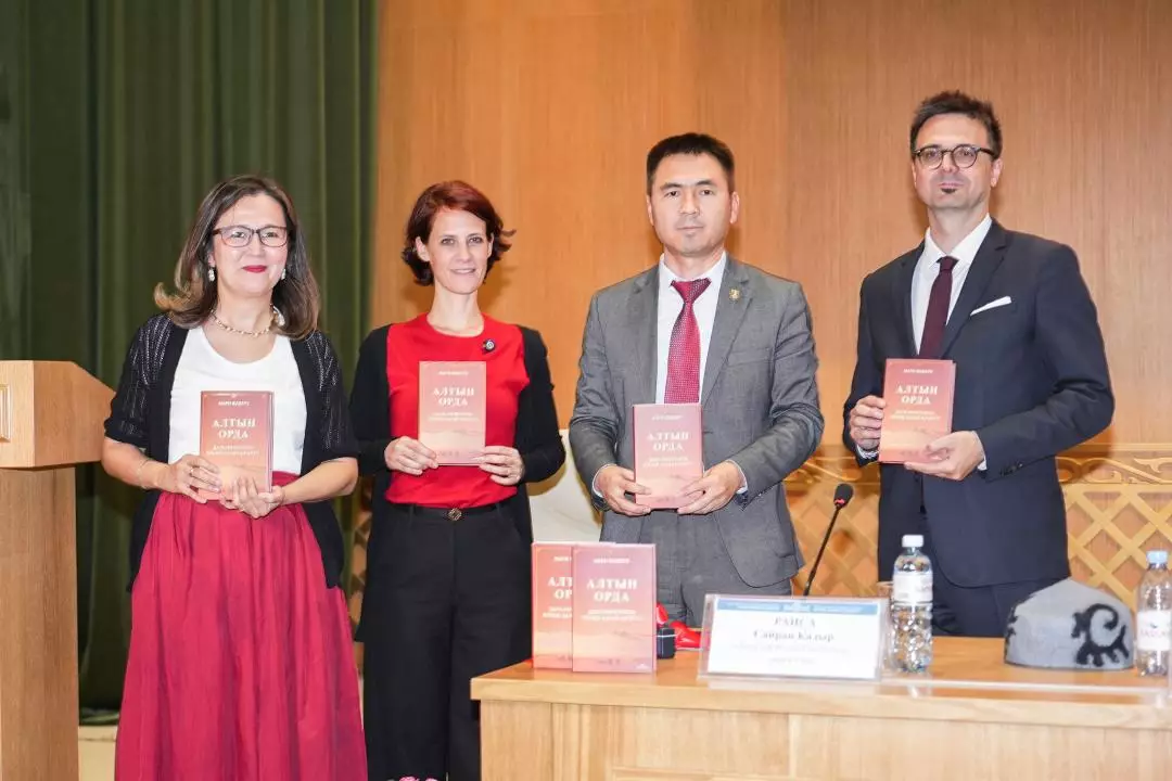 Мари Фаверо представила казахоязычное издание книги «Алтын Орда»