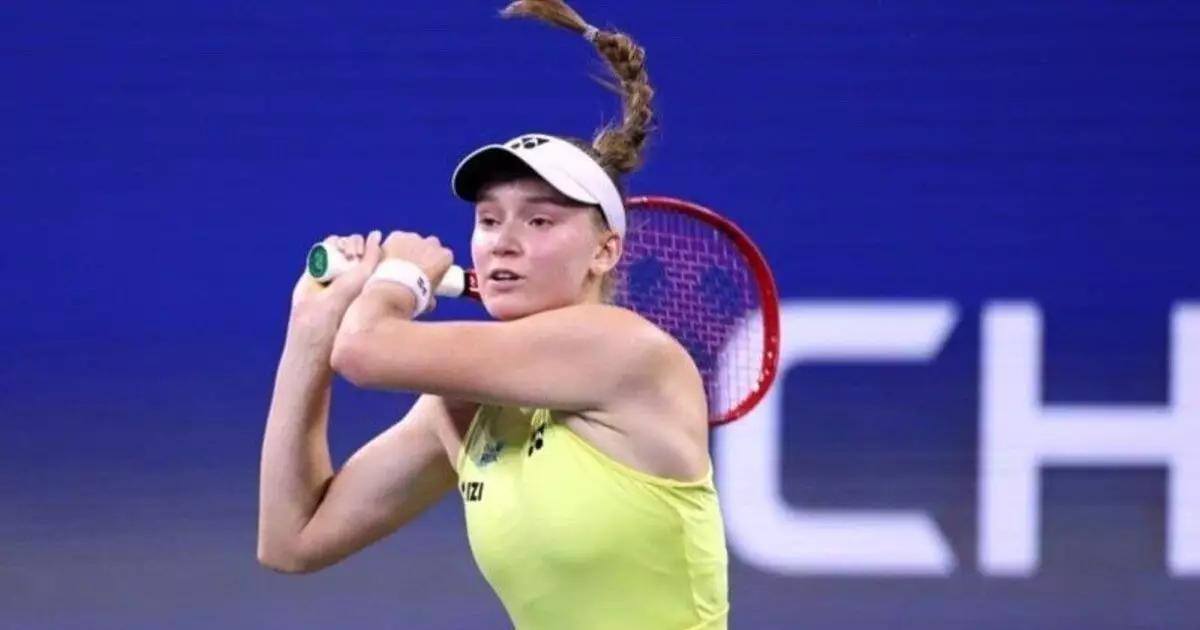  Рыбакина US Open жеңісінен кейін үндеу жасады 