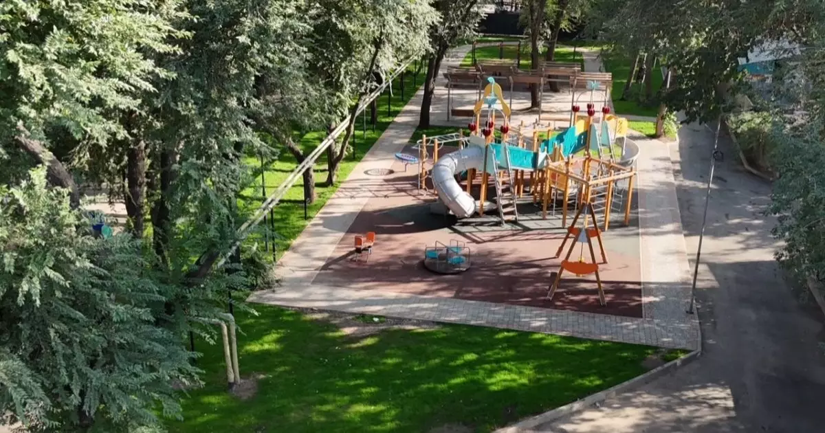  Алматының Түрксіб ауданында спорт пен демалысқа арналған жаңа аймақ көркейтілді 