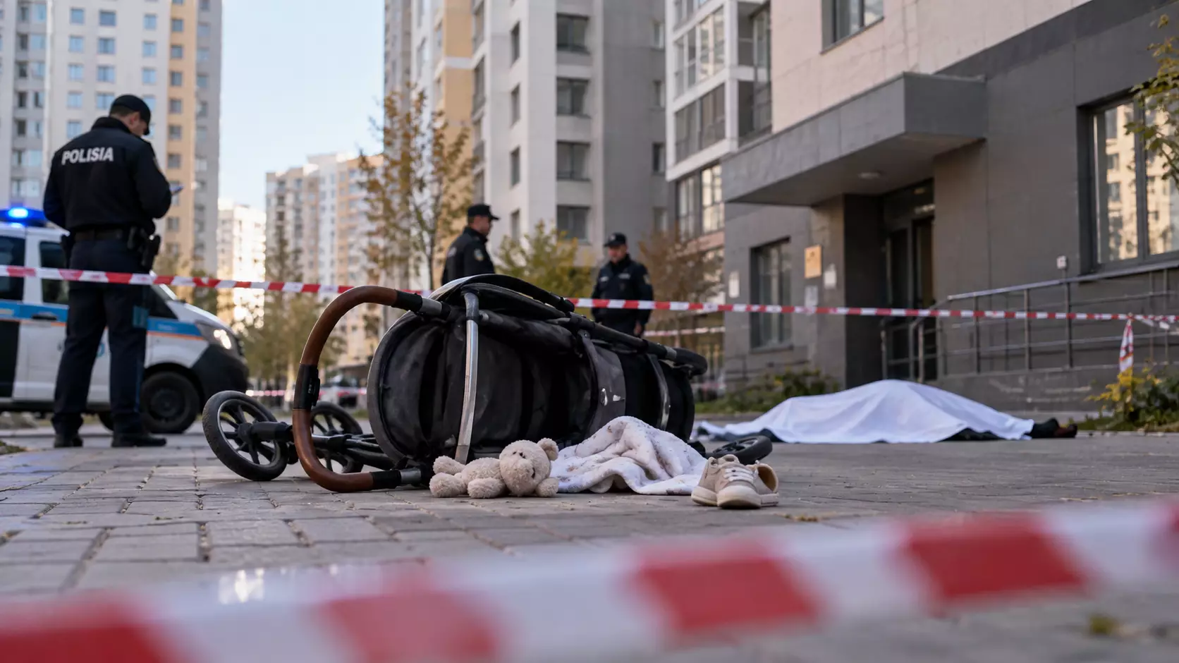 "Екеуі де қаза тапты": Астаналық әйел 15-қабаттан секіріп, балалар арбасының үстіне құлады (ВИДЕО)