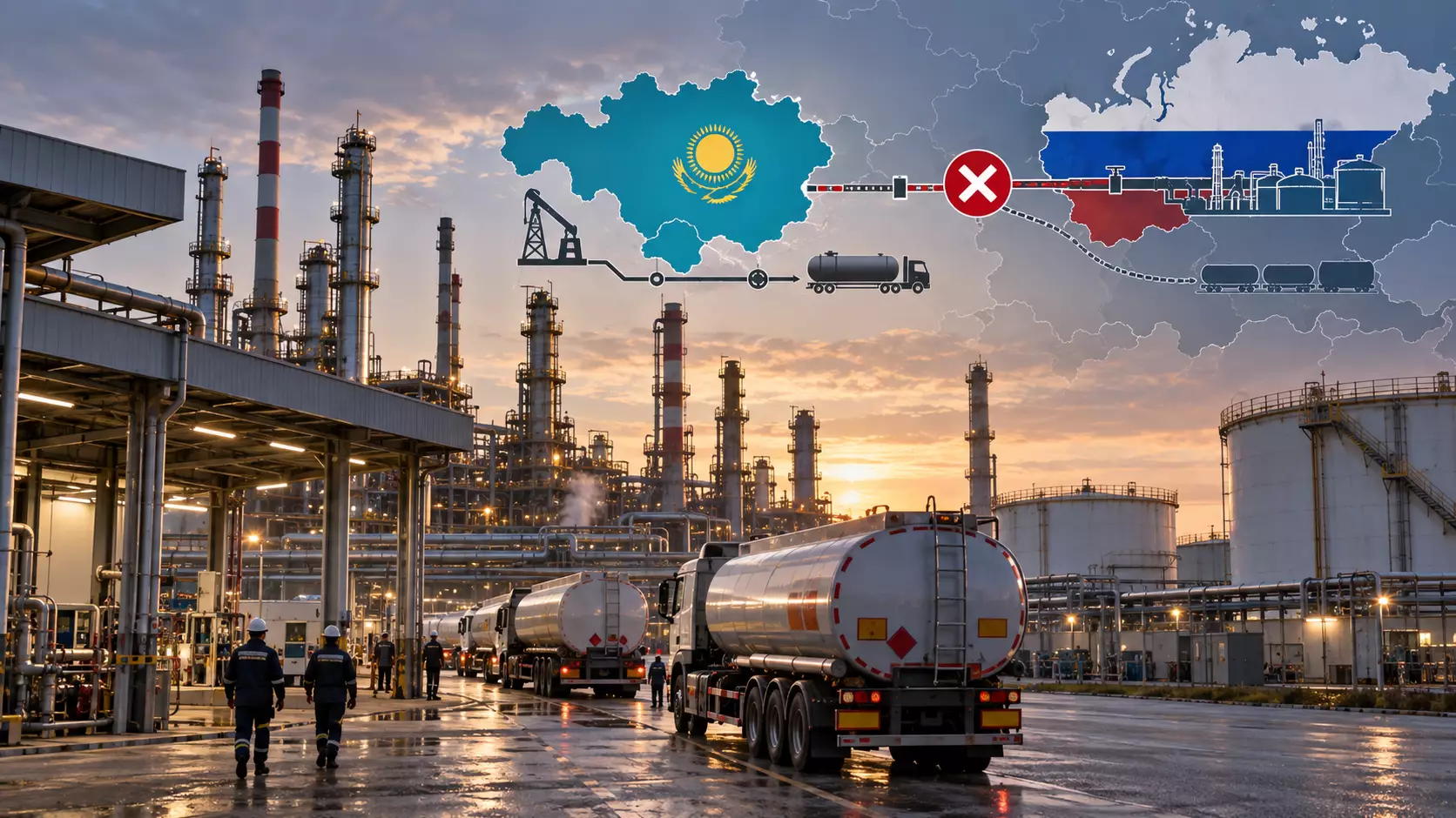 Қазақстан Ресейге АИ-92 бензинін жіберген жоқ — Энергетика министрлігі