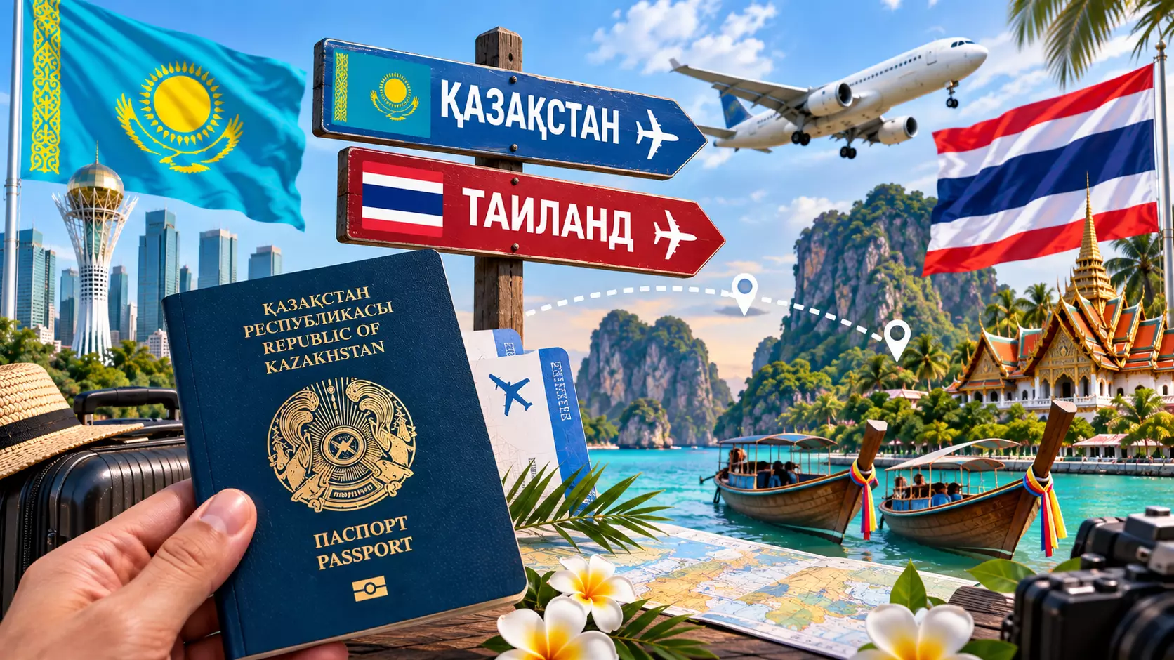Таиланд қазақстандықтар үшін визасыз режимді қатаңдатты: 15 қыркүйектен бастап не өзгереді