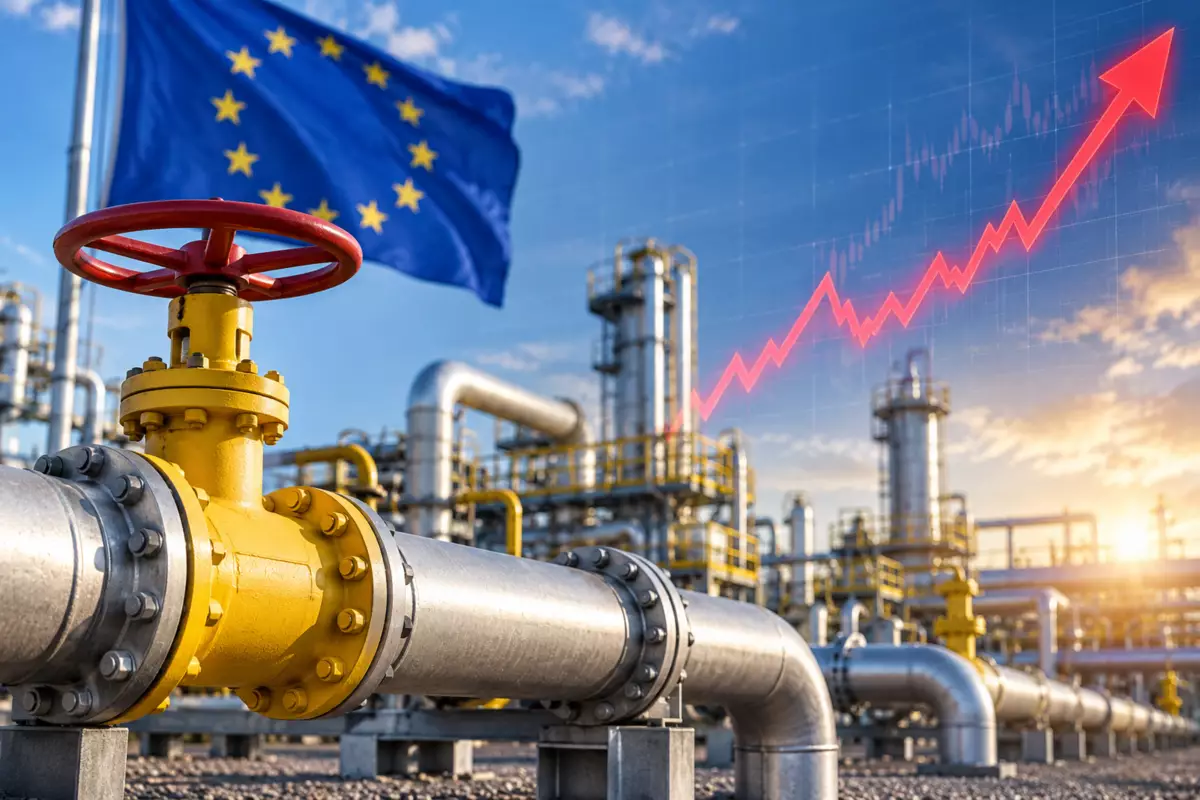 Цены на газ в Европе пробили отметку в 1000 долларов впервые с 2022 года - новости на Lada.kz 14.09.2026