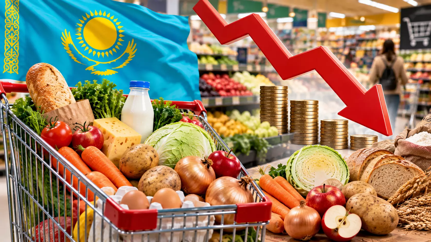 Қазақстанда қандай азық-түлік арзандайтыны белгілі болды