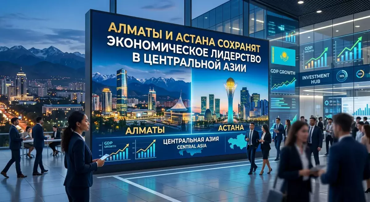 «Отставание на полвека»: почему Алматы и Астана будут оставаться экономическими гегемонами Центральной Азии