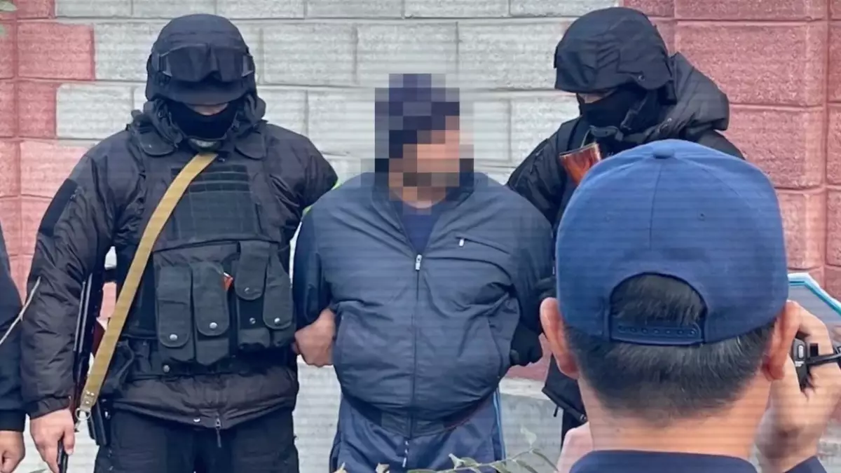  ІІМ экстремистер ұсталған сәтті көрсетті 