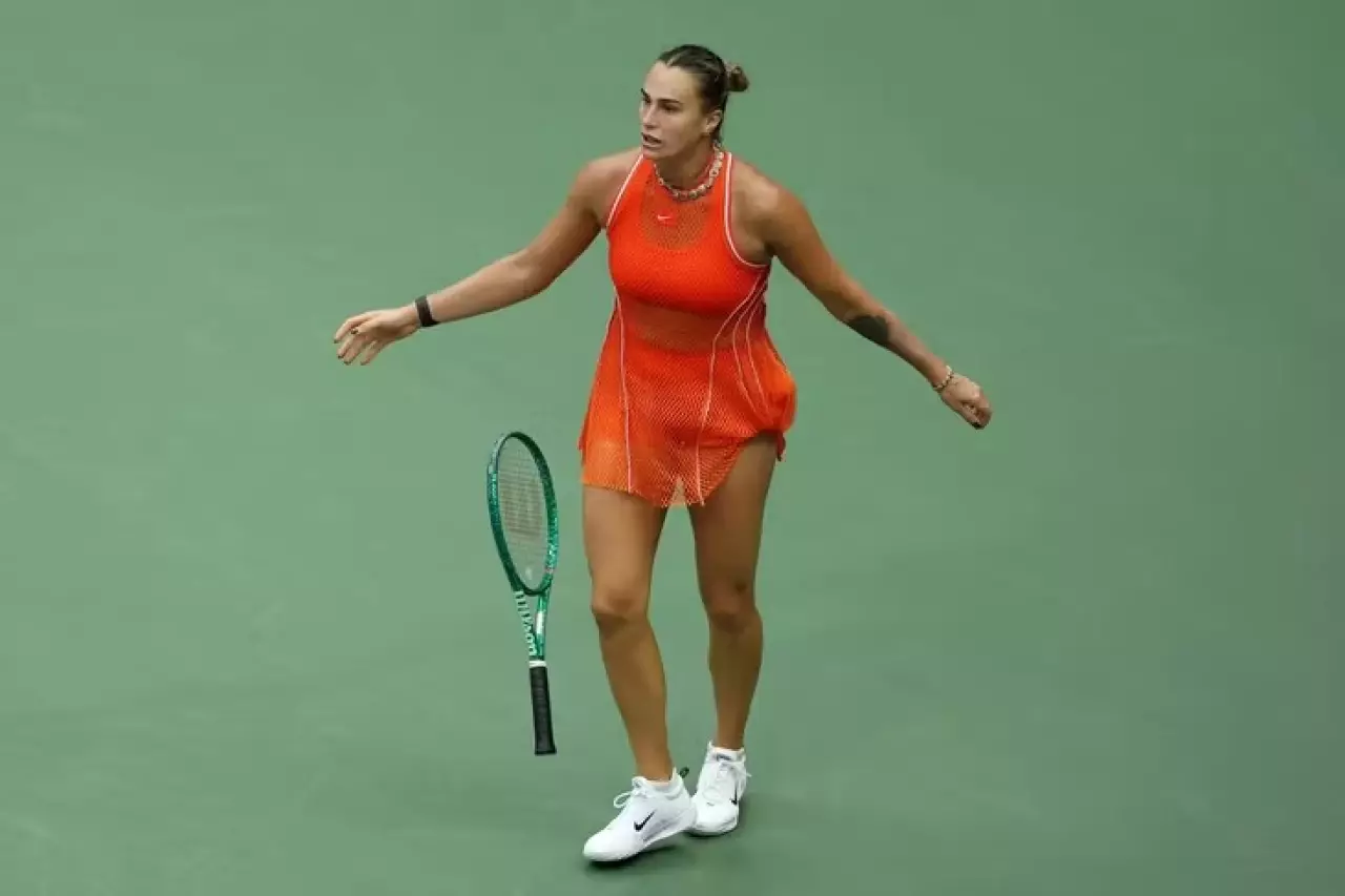 Соболенко оштрафовали на $7,5 тысяч за поведение во время финала US Open