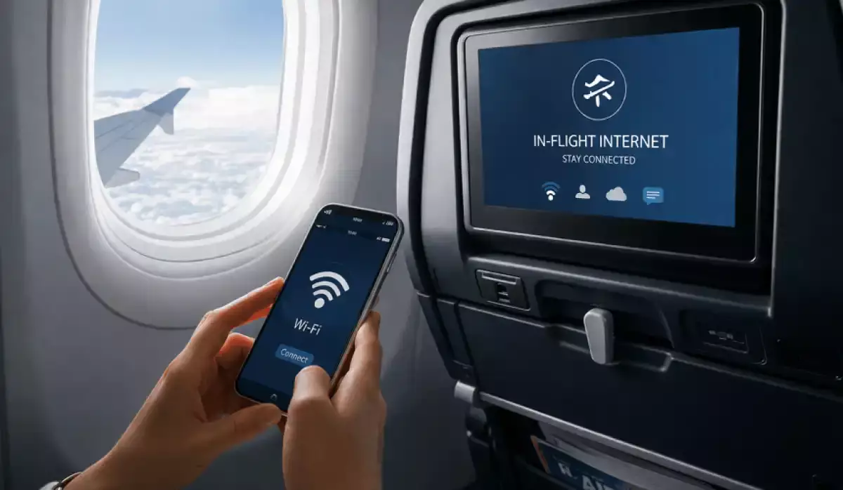 Енді ⁠Air Astana жолаушылары ұшу кезінде интернет қолдана алады