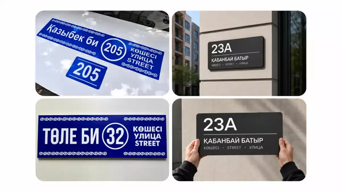 Новый шрифт вводят в Астане: где и как будут использовать Astana Type