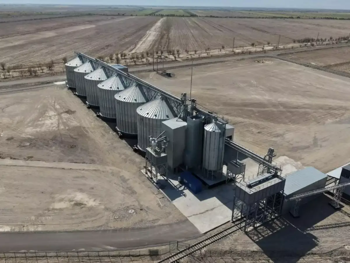 Зернохранилище мощностью до 120 тысяч тонн строят в Алматинской области