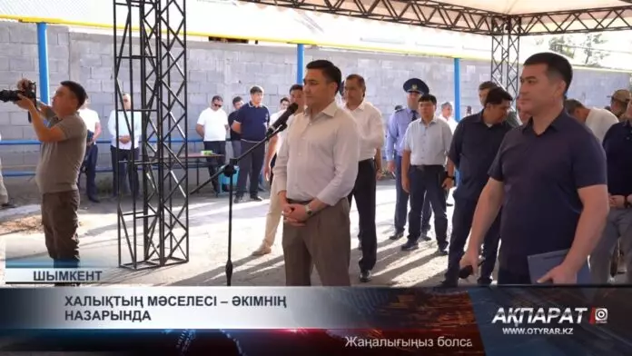 Халықтың мәселесі – әкімнің назарында