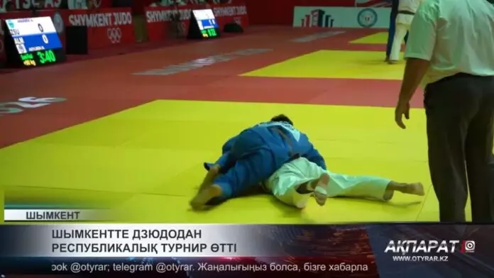 Шымкентте дзюдодан республикалық турнир өтті