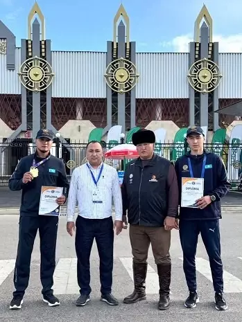 VI Дүниежүзілік көшпенділер ойындарында түркістандықтар аударыспақтан үш алтын медаль жеңіп алды