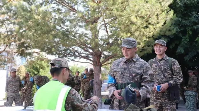 Шымкентте әскери міндеттілермен ауқымды тактикалық-арнайы оқу-жаттығу басталды