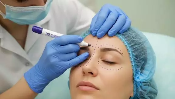 Шымкентте қабағына ота жасатқан әйелдің бір көзі көрмей қалды