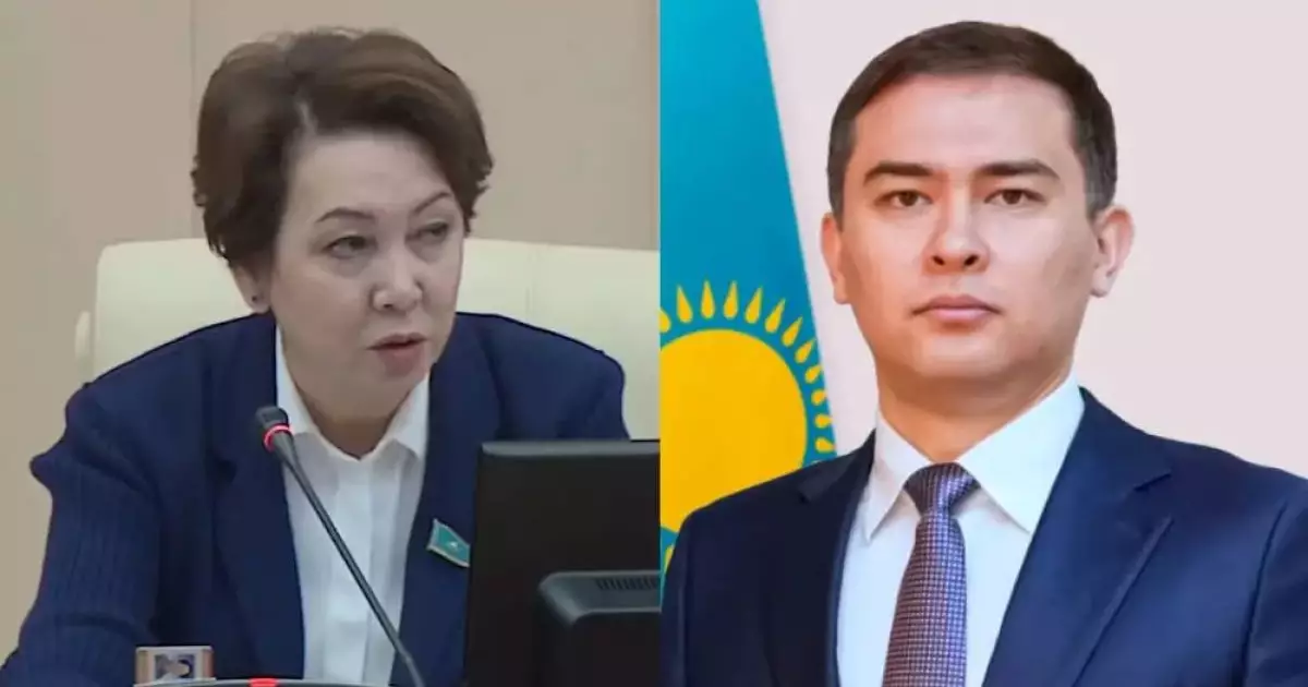  Депутат Курултая Дания Еспаева сделала замечание вице-министру 