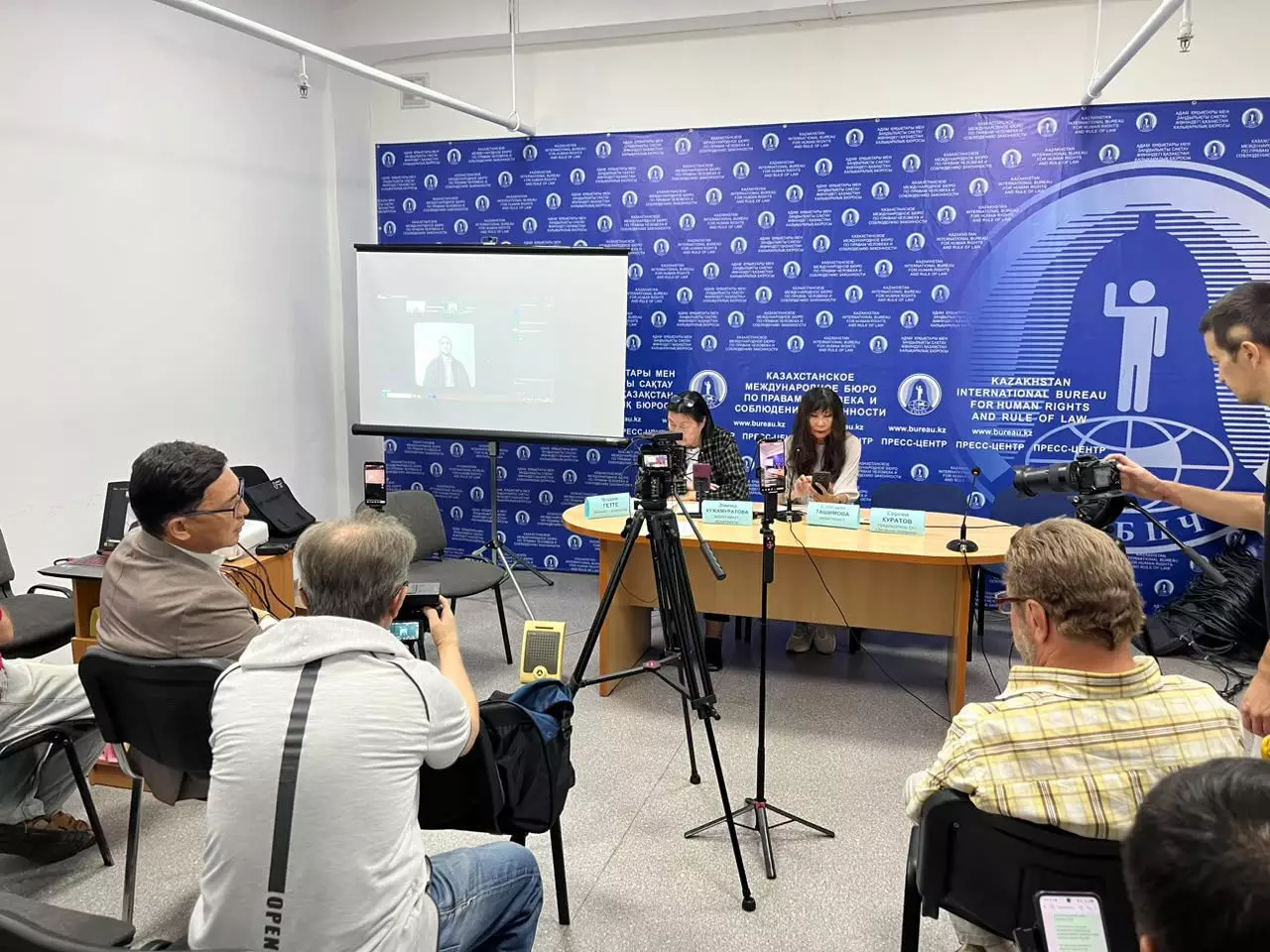 Пресс-конференция по проекту Almaty Superski – «экоактивисты» Ташимова и Кужамуратова оставили журналистов без ответов