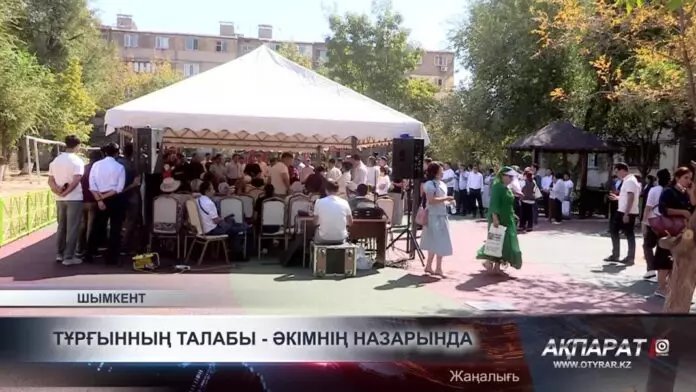 Тұрғынның талабы — әкімнің назарында