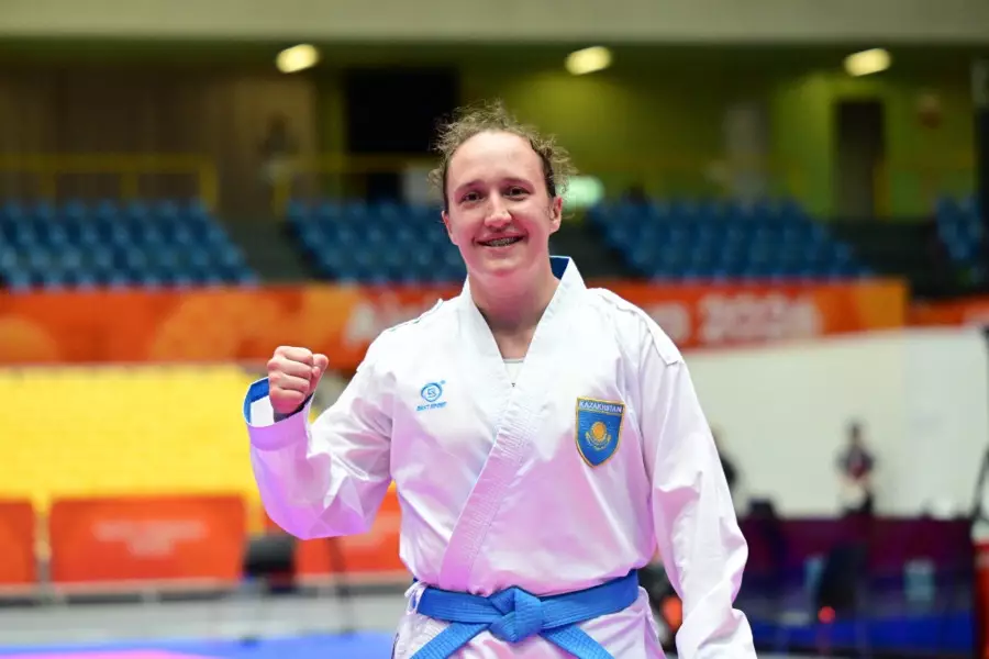 Каратэші Софья Берульцева Азия ойындарының екі дүркін чемпионы атанды