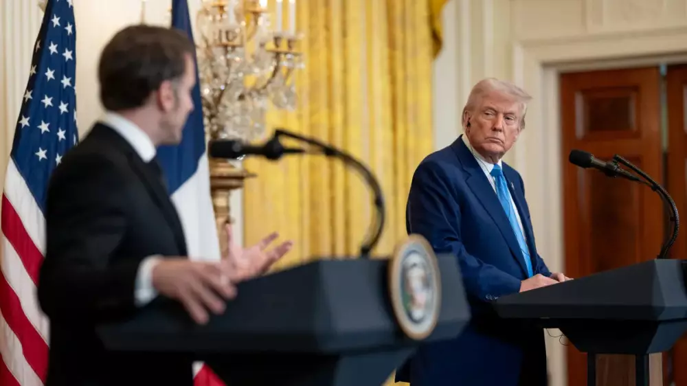 “Обсуждению не подлежит“. Макрон ответил на территориальные претензии Трампа