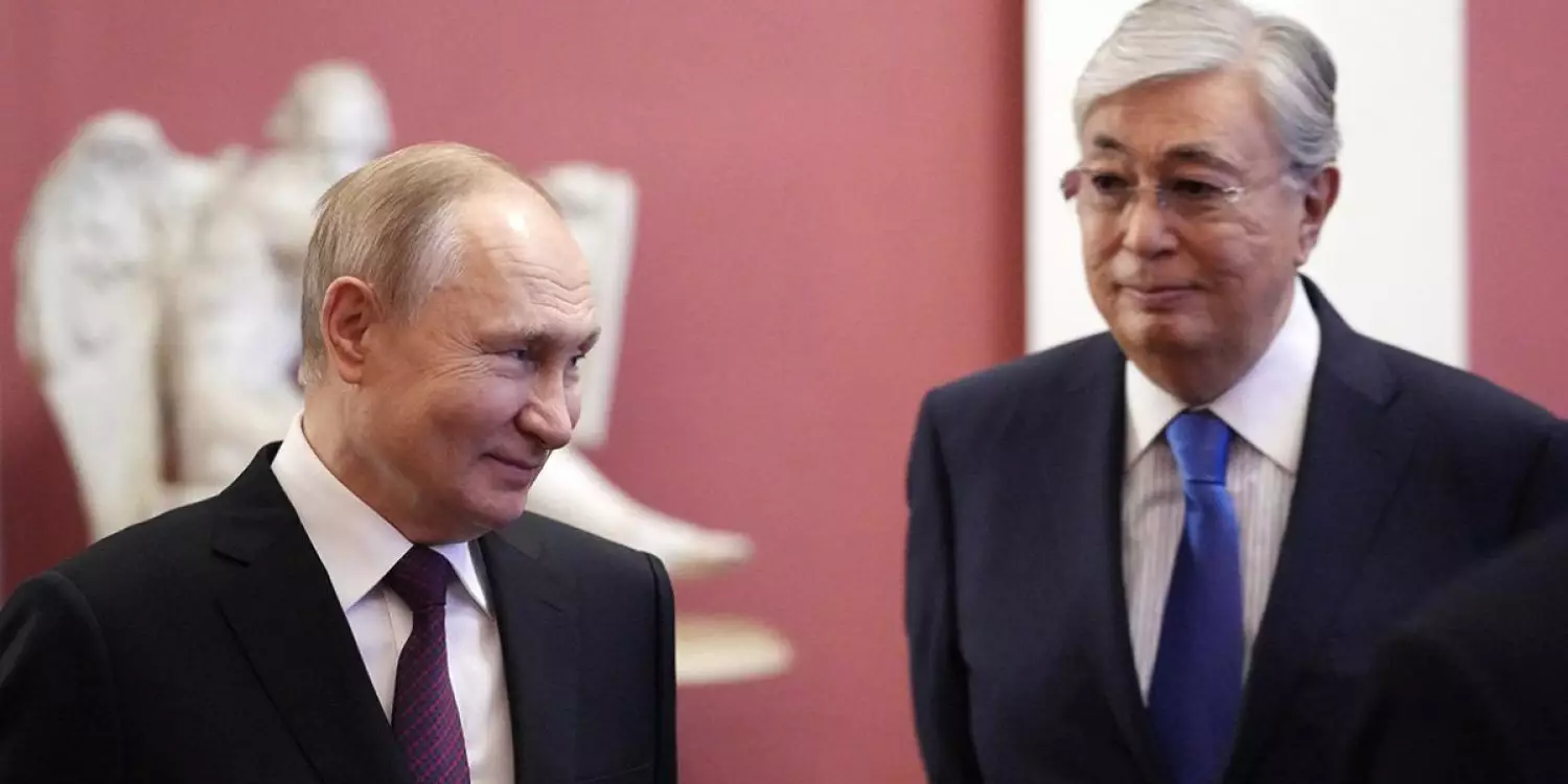 Тоқаев Путинді құттықтады