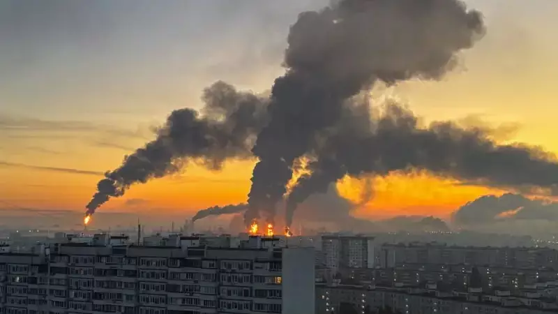 Украина Мәскеуге жаппай дронмен шабуыл жасады