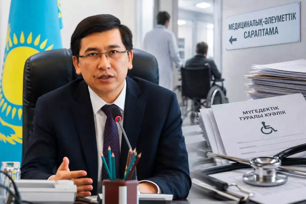 Аймағамбетов мүгедектікті қайта растау жүйесін реформалауды ұсынды
