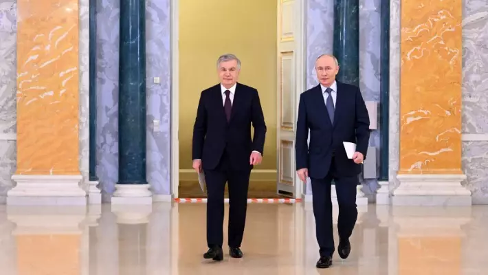Мирзиёев направил Путину поздравление после выборов в Госдуму