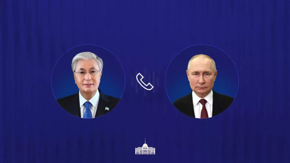 Токаев провел телефонный разговор с Путиным