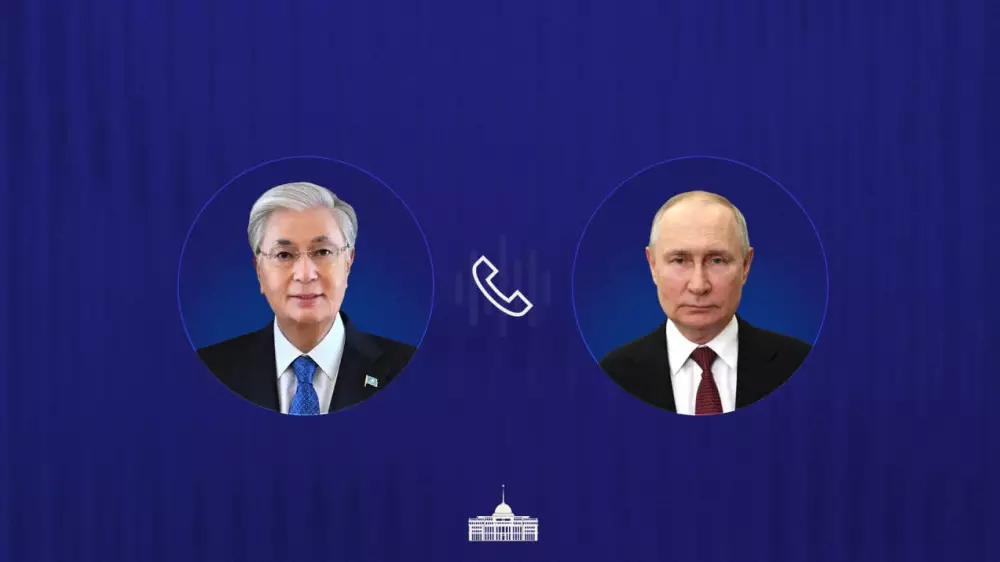 Тоқаев Путинмен телефон арқылы сөйлесті