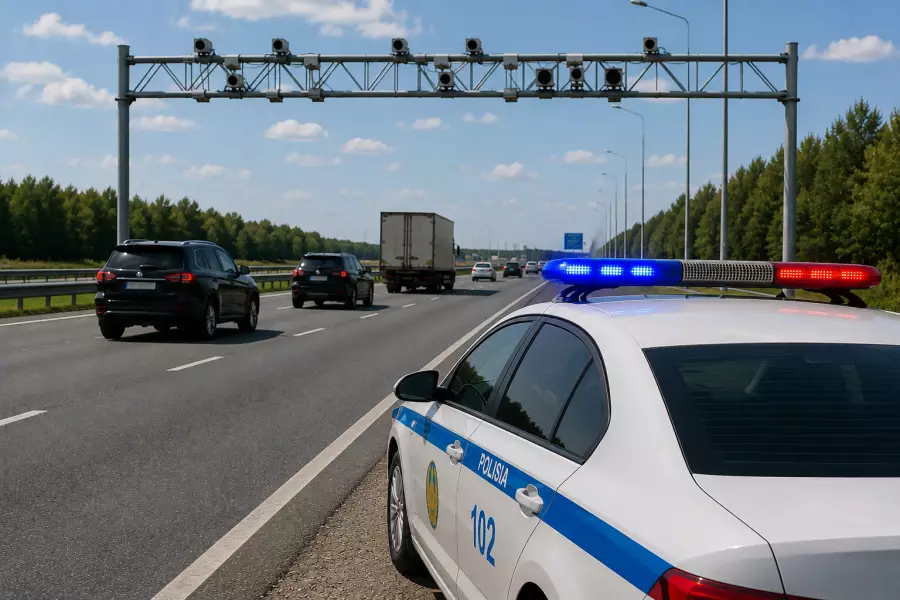 Жүргізушілерге құлаққағыс: орташа жылдамдық бақыланатын учаскелердің саны артады