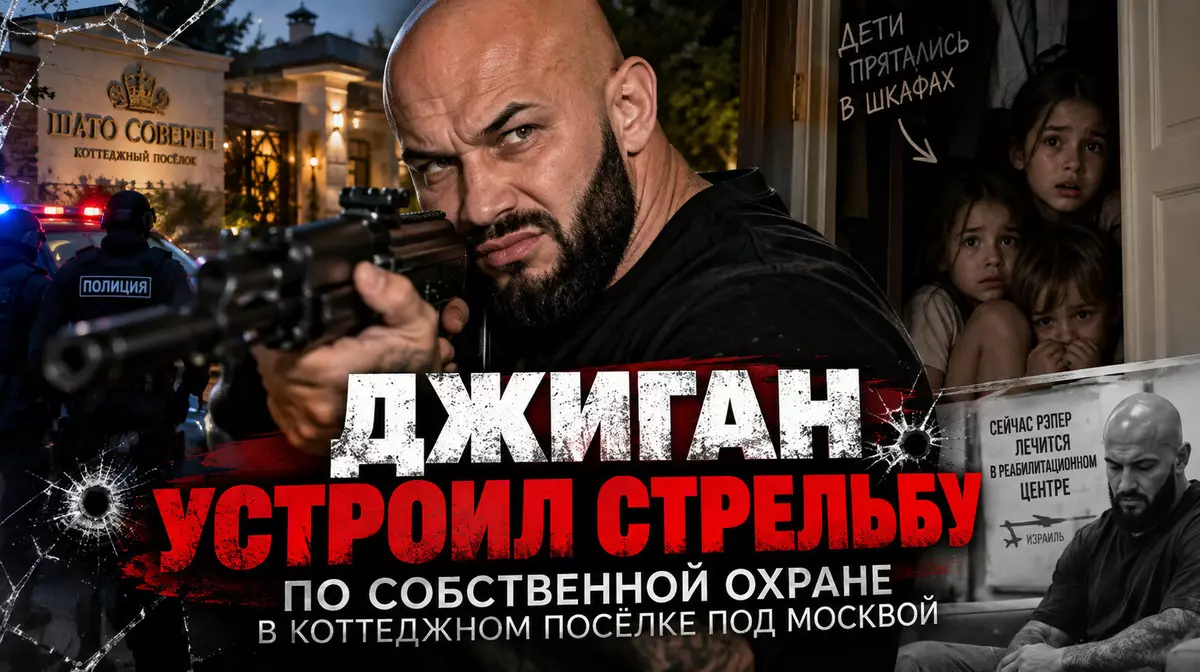 Джиган открыл стрельбу по охранникам в коттеджном посёлке под Москвой