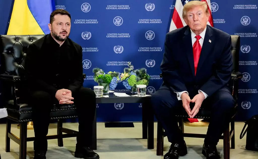 Нью-Йоркте 40 минут сөйлескен Зеленский мен Трамп нені талқылады