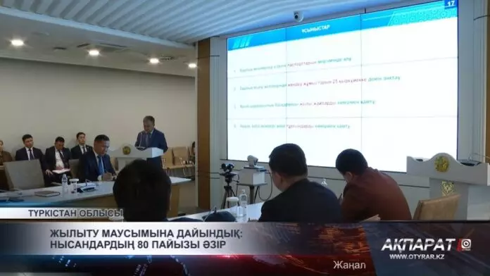 Жылыту маусымына дайындық: Нысандардың 80 пайызы әзір