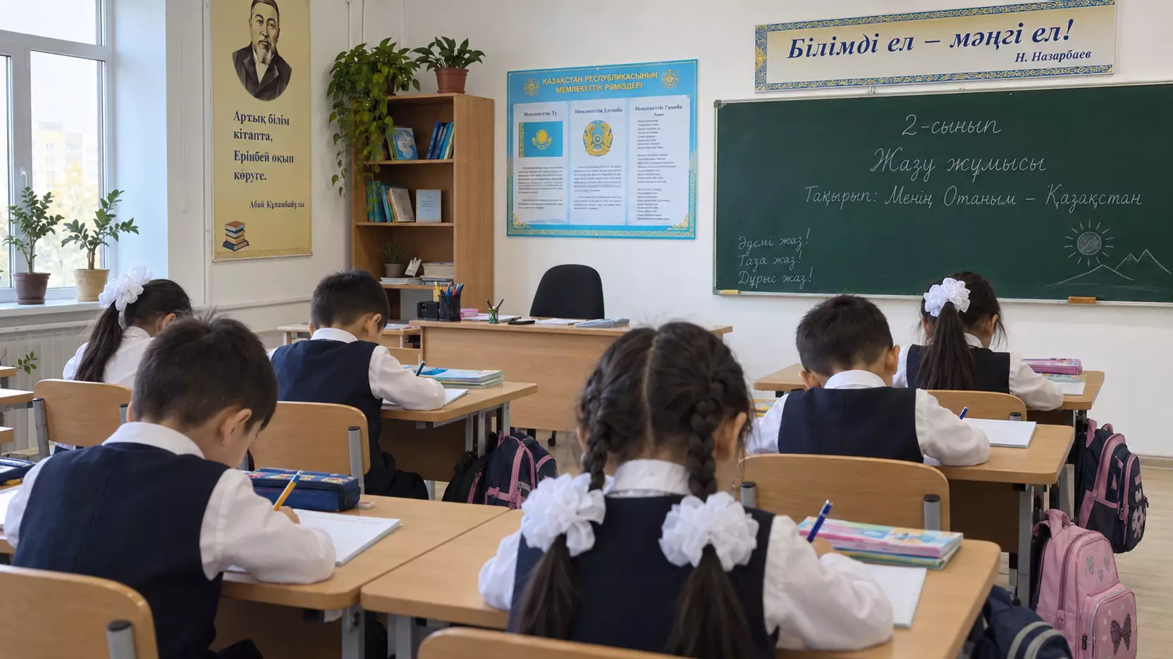 "Эврика": 2 сыныптың оқушысына шығарма, мазмұндама жаздырту ақылға сиятын дүние ме?